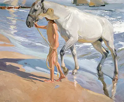 The Horse's Bath Joaquin Sorolla